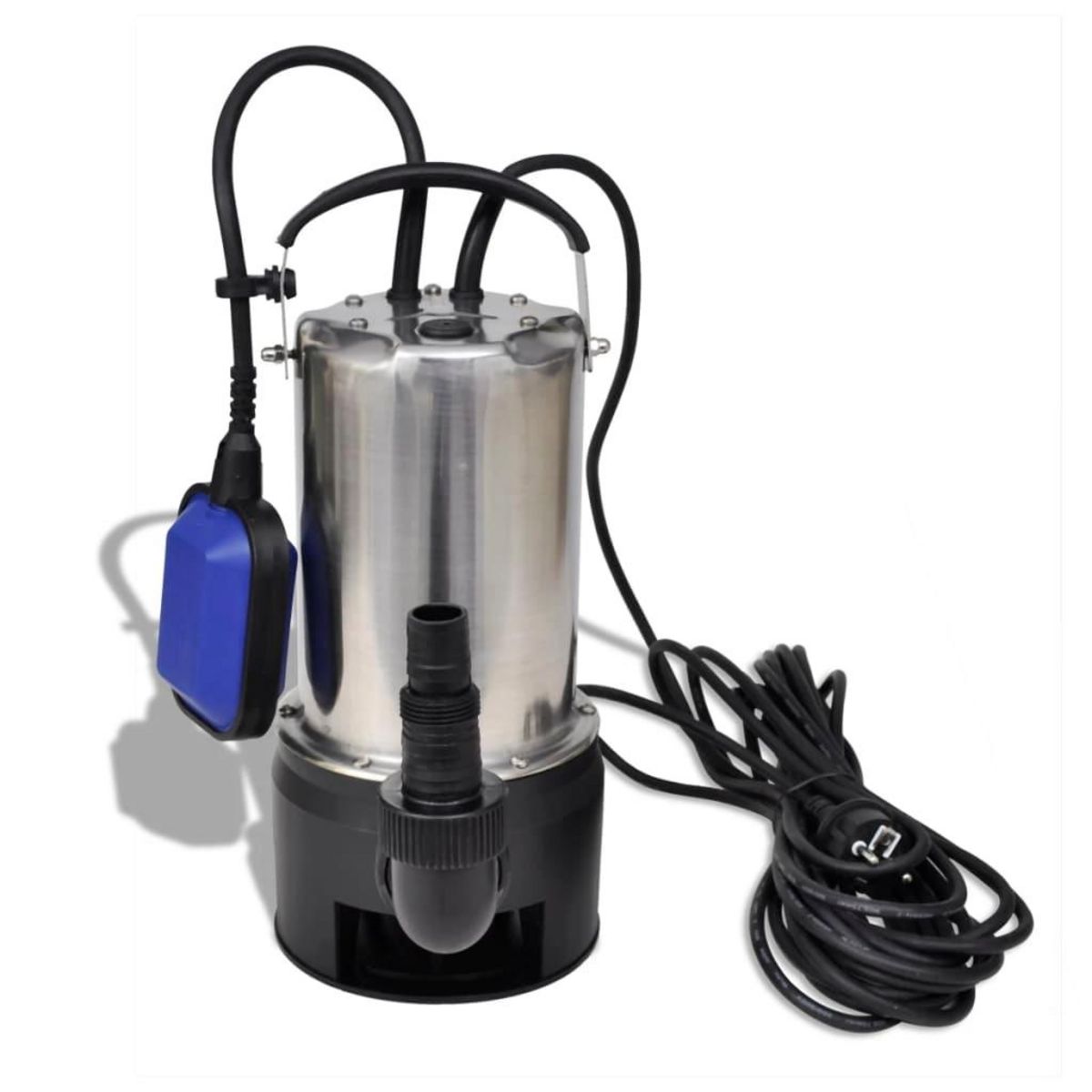 VIDAXL Pompe submersible pour eaux sales 750 W 12500 L/h