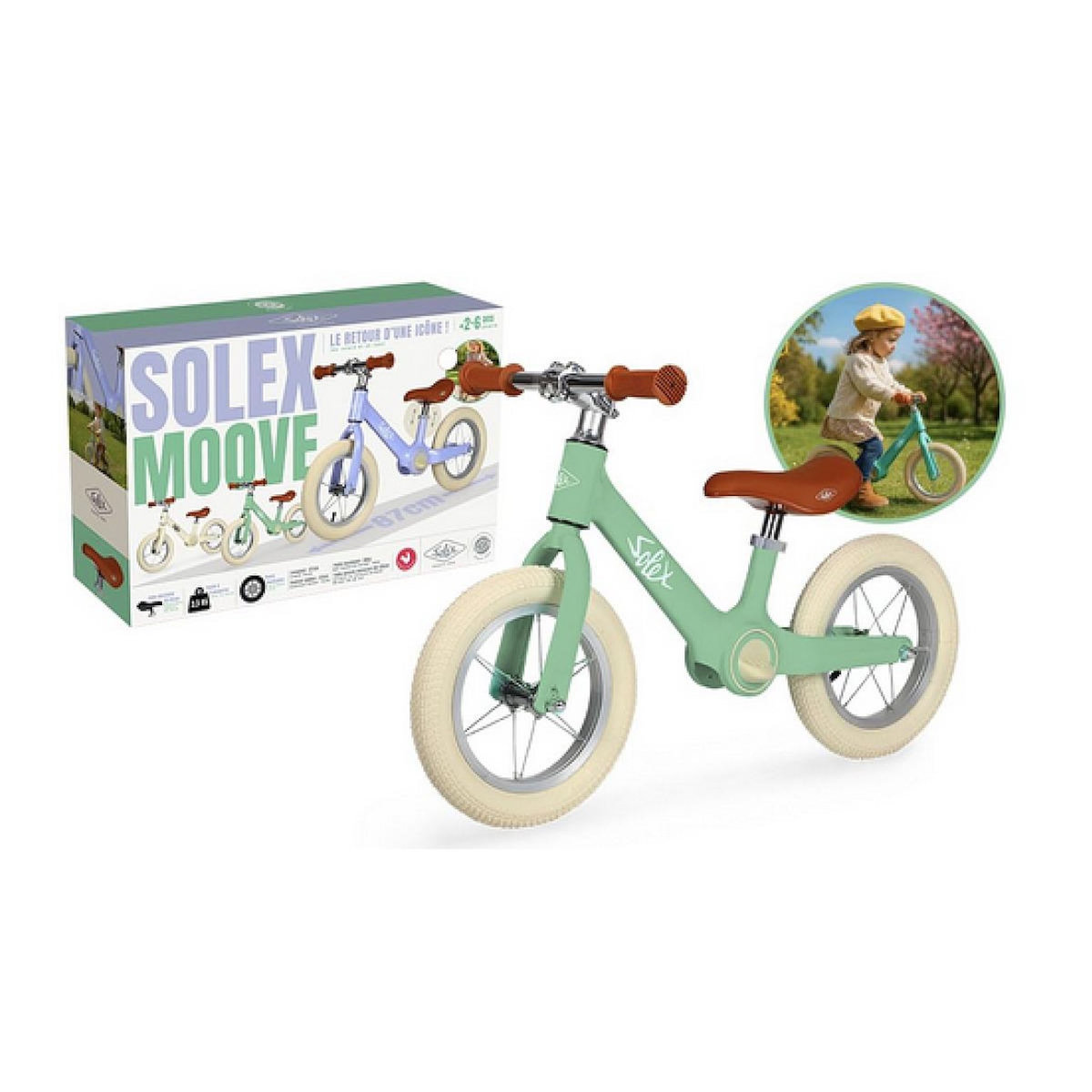 MGM Draisienne Solex Moove Green