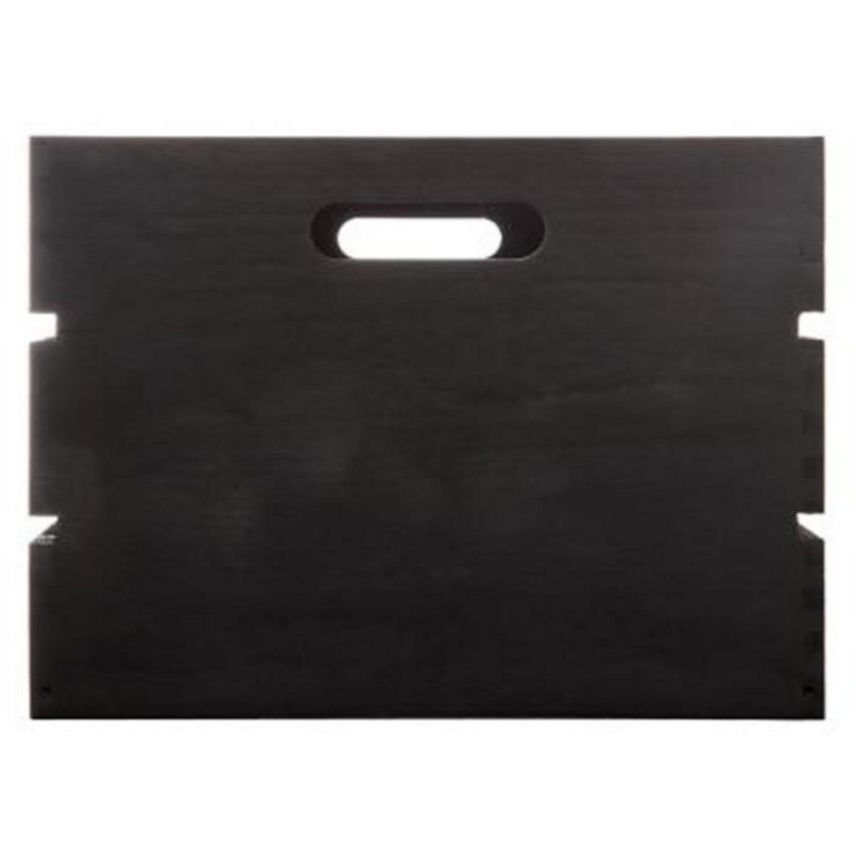 ATMOSPHERA Lot de 6 Caisses Cagettes  Facto  40cm Charbon