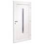 Voir la diapositive 4 : VIDAXL Porte d'entree Blanc 108x200 cm PVC