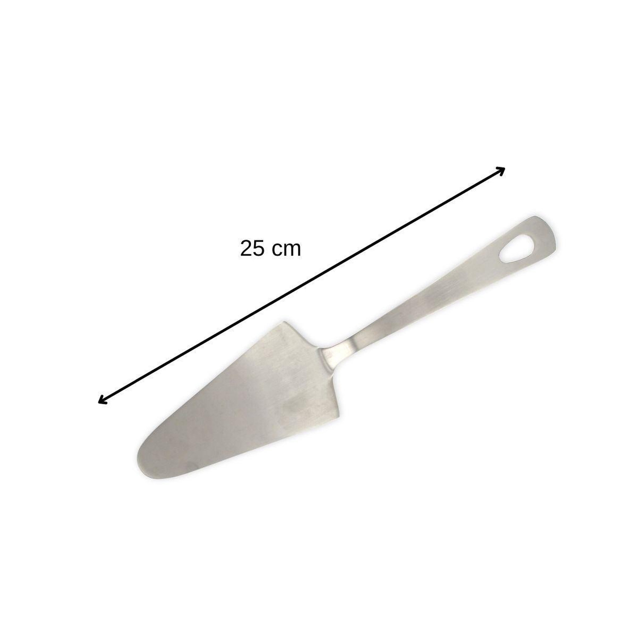 Voir la diapositive 3 : Fackelmann Pelle à tarte inox 25 cm fackelmann