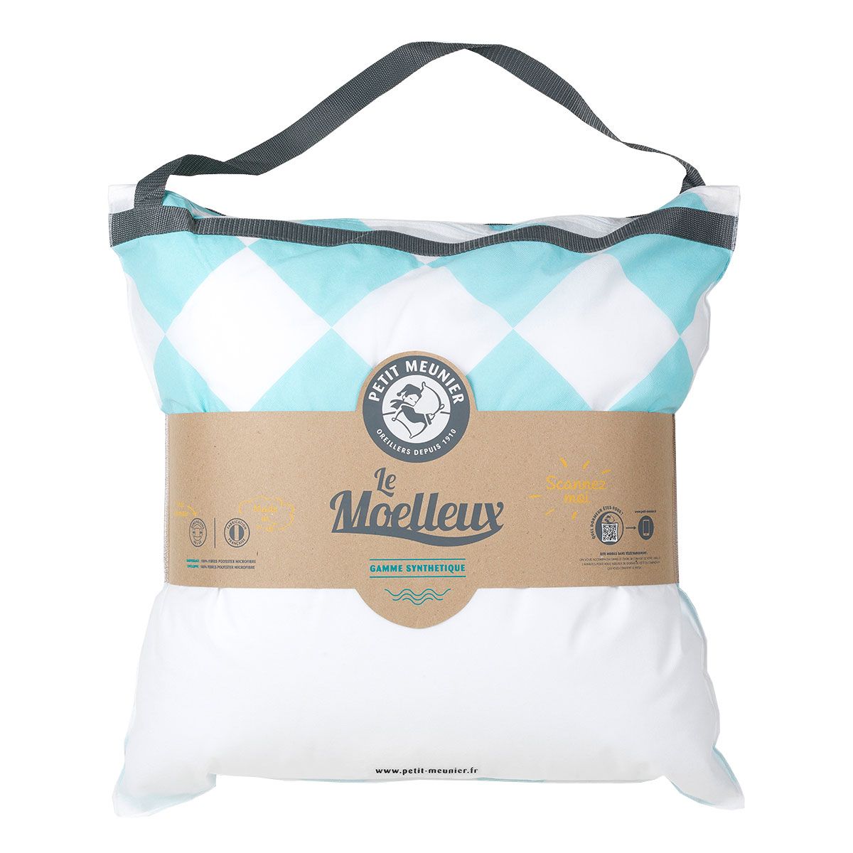 PETIT MEUNIER Oreiller PETIT MEUNIER moelleux synthétique
