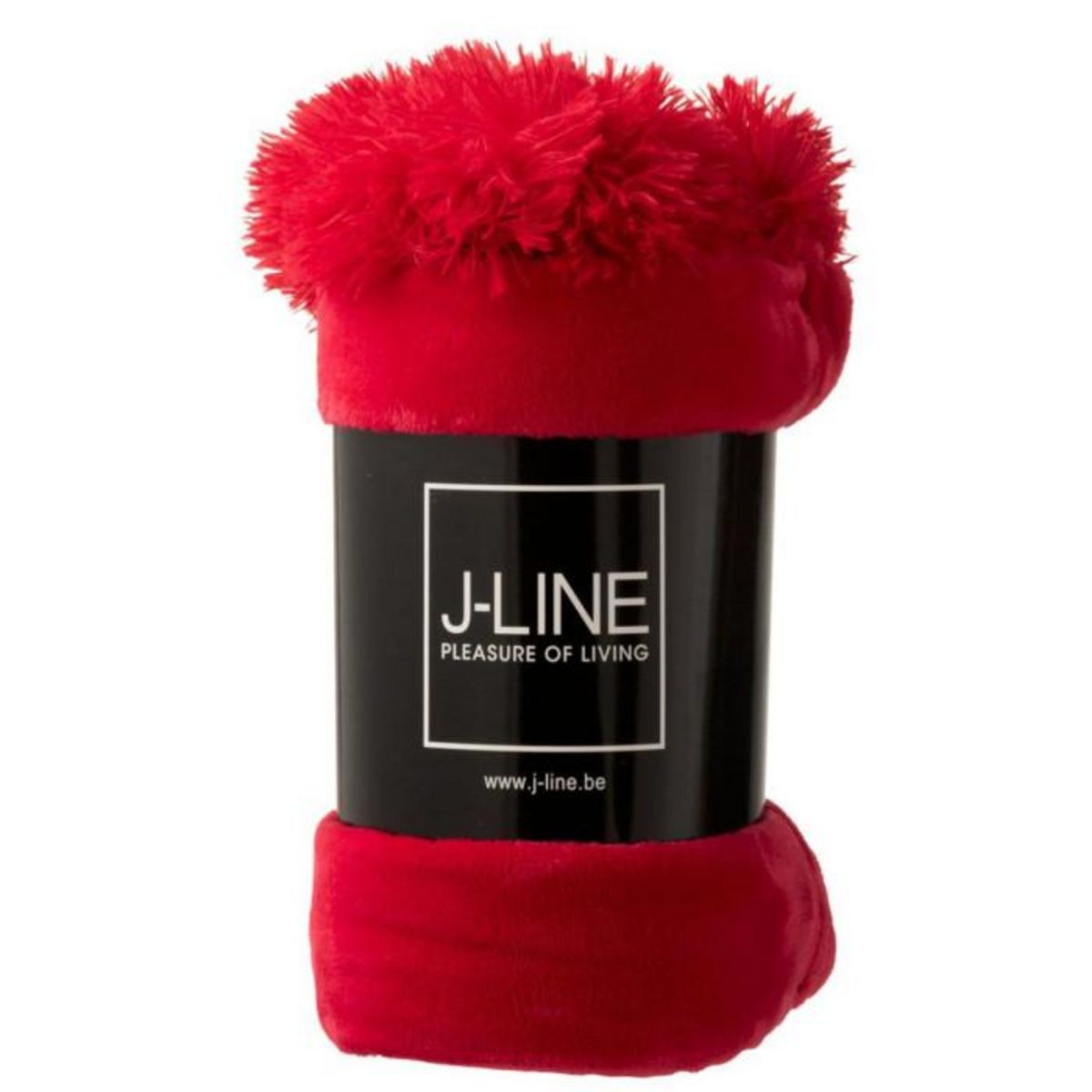 Paris Prix Plaid Déco à Pompons  Polyes  130x170cm Fuschia