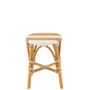 Voir la diapositive 2 : Paris Prix Tabouret en Rotin  Danial  44cm Blanc & Naturel
