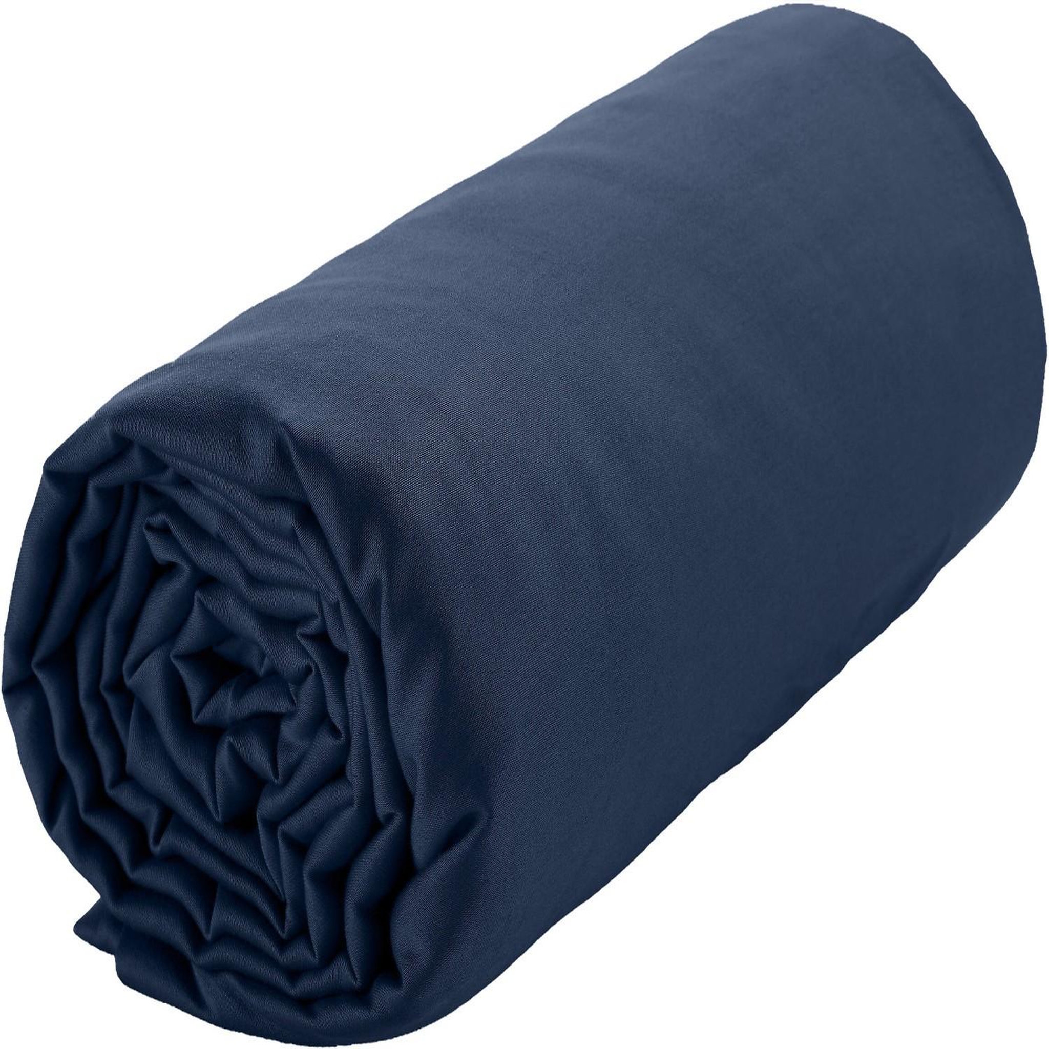 Voir la diapositive 2 : BATON ROUGE Drap housse 100% satin de coton 105 fils
