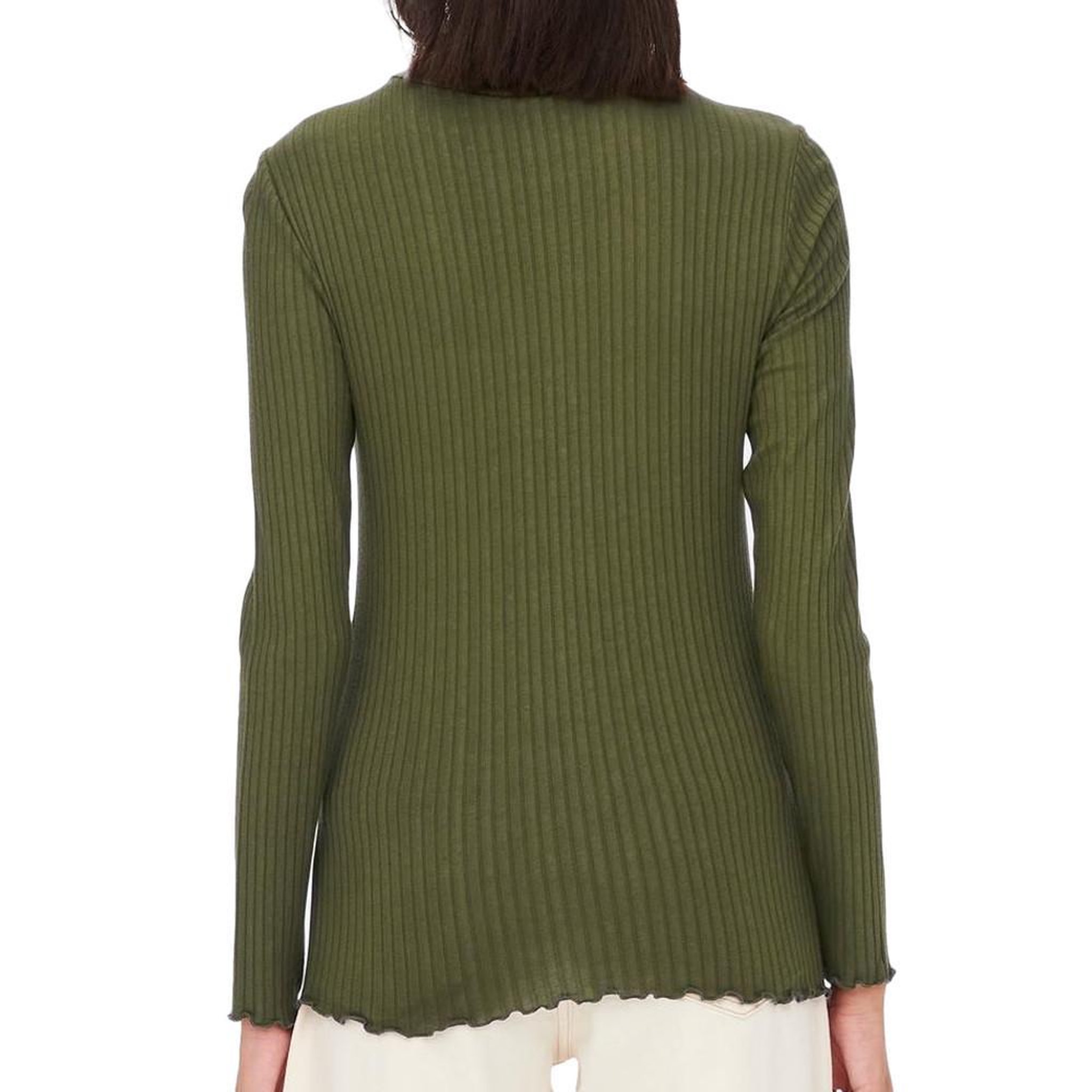 Voir la diapositive 2 : JACQUELINE DE YONG T-shirt Vert foncé Femme JDY Fransiska