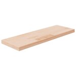 VIDAXL Panneau d'etagere 60x20x2,5 cm Bois de chene massif non traite