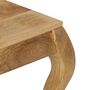 Voir la diapositive 4 : VIDAXL Table d'appoint 45x45x40 cm Bois de manguier massif