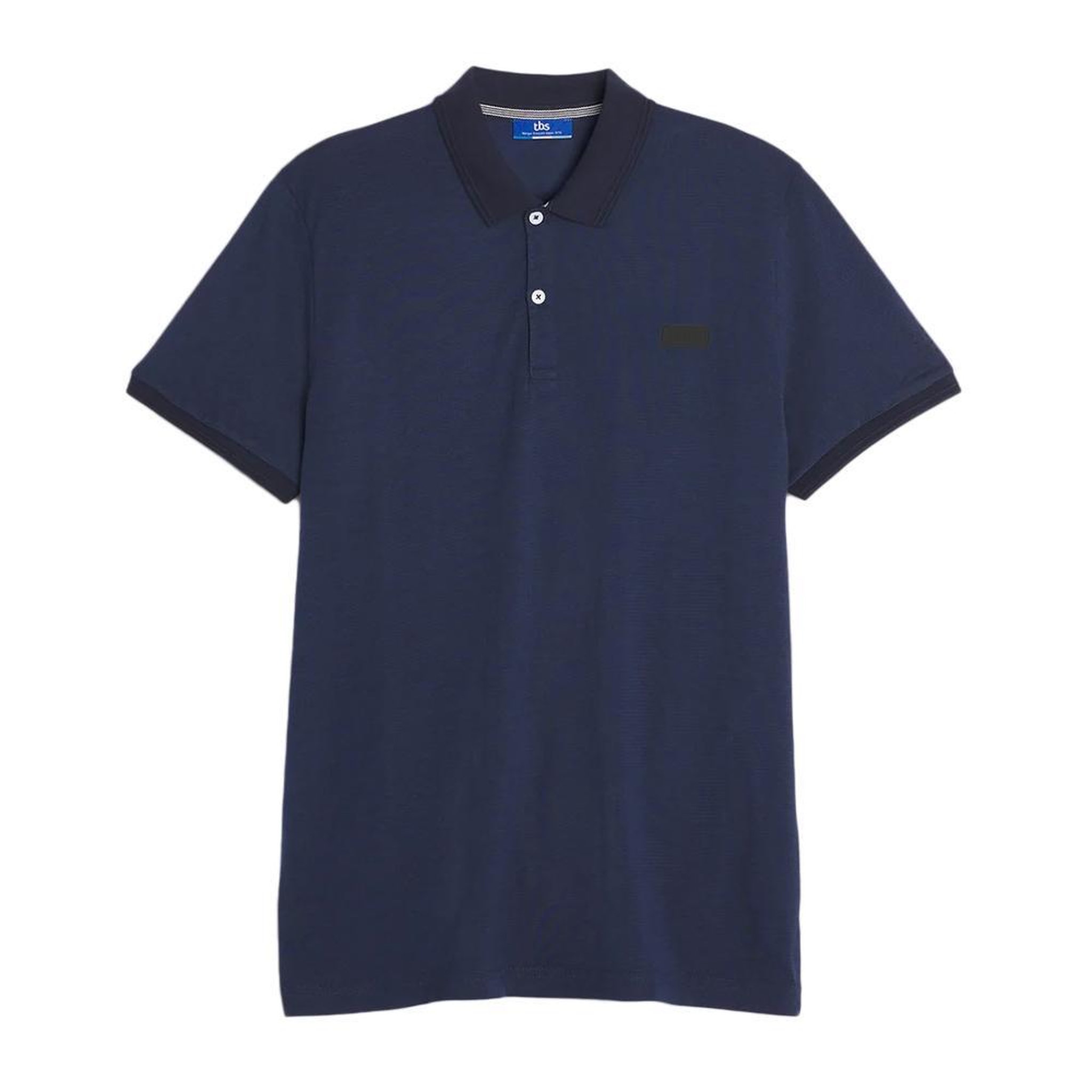 TBS Polo  Homme TBS MILEKPOL 24032. Coloris disponibles : Bleu