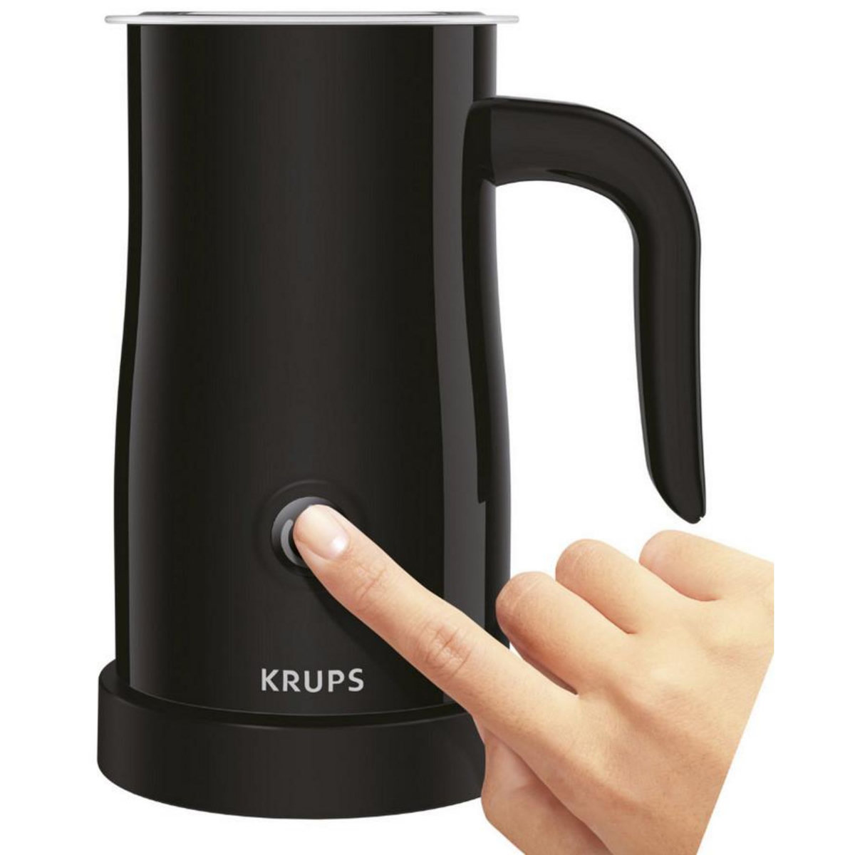 KRUPS Emulsionneur de lait 500w 0.3l noir - xl100810