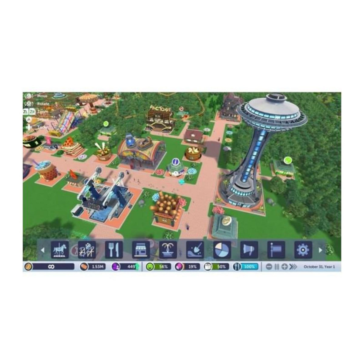ATARI Rollercoaster Tycoon Adventures Deluxe SWITCH
