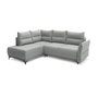 Voir la diapositive 6 : LISA DESIGN Arya - canapé d'angle convertible - avec coffre - 5 places - style contemporain - gauche