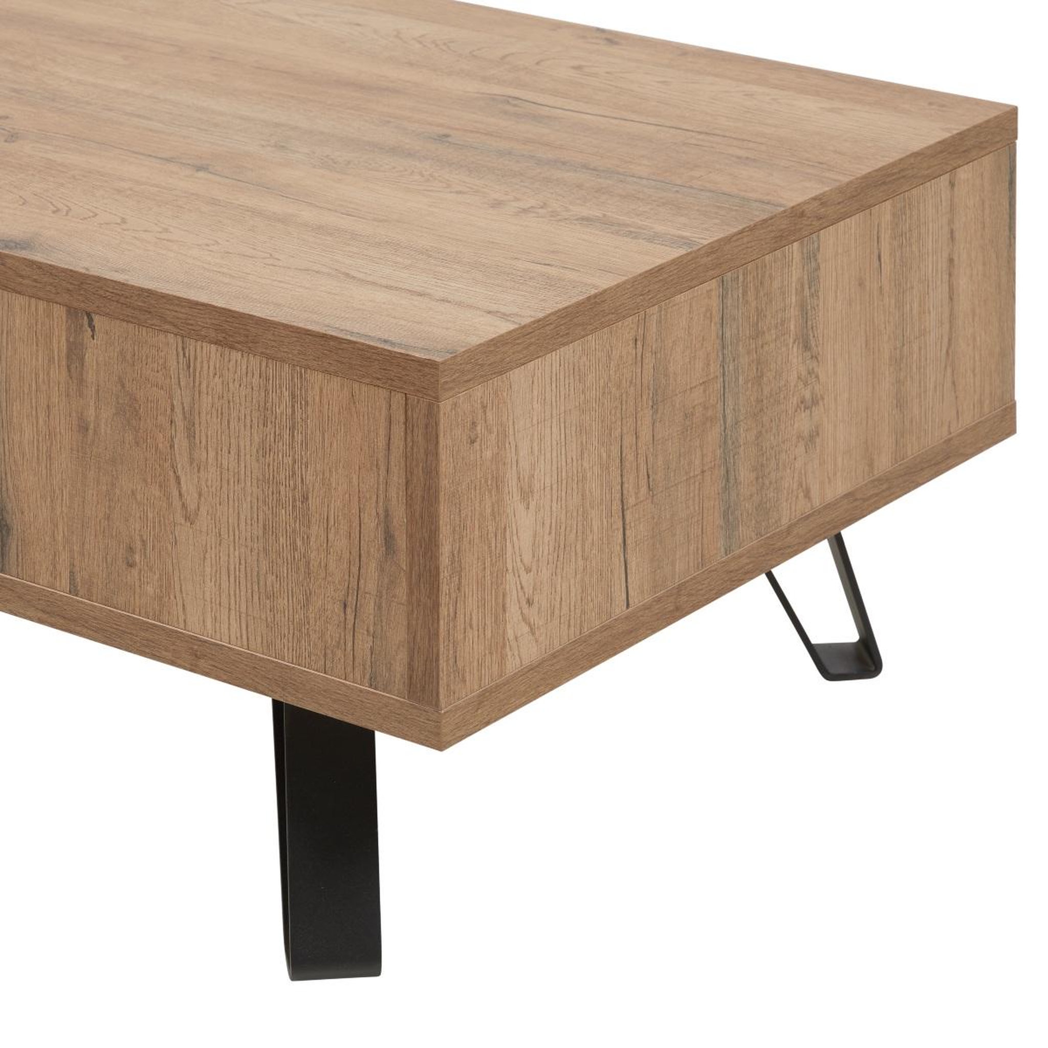 Voir la diapositive 6 : JLC KREATION Table basse en bois avec tiroirs pedro