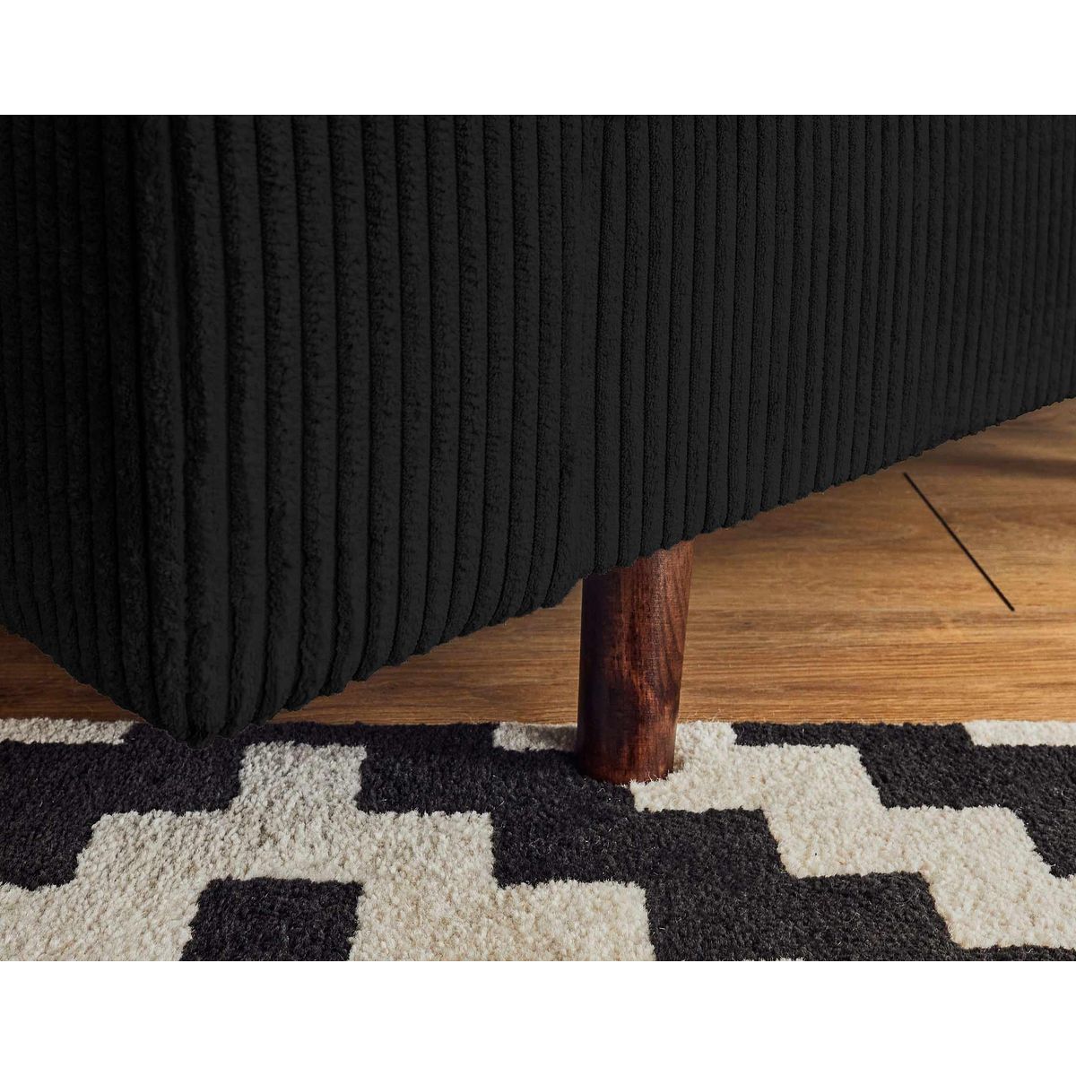 LISA DESIGN Rune - fauteuil - en velours côtelé