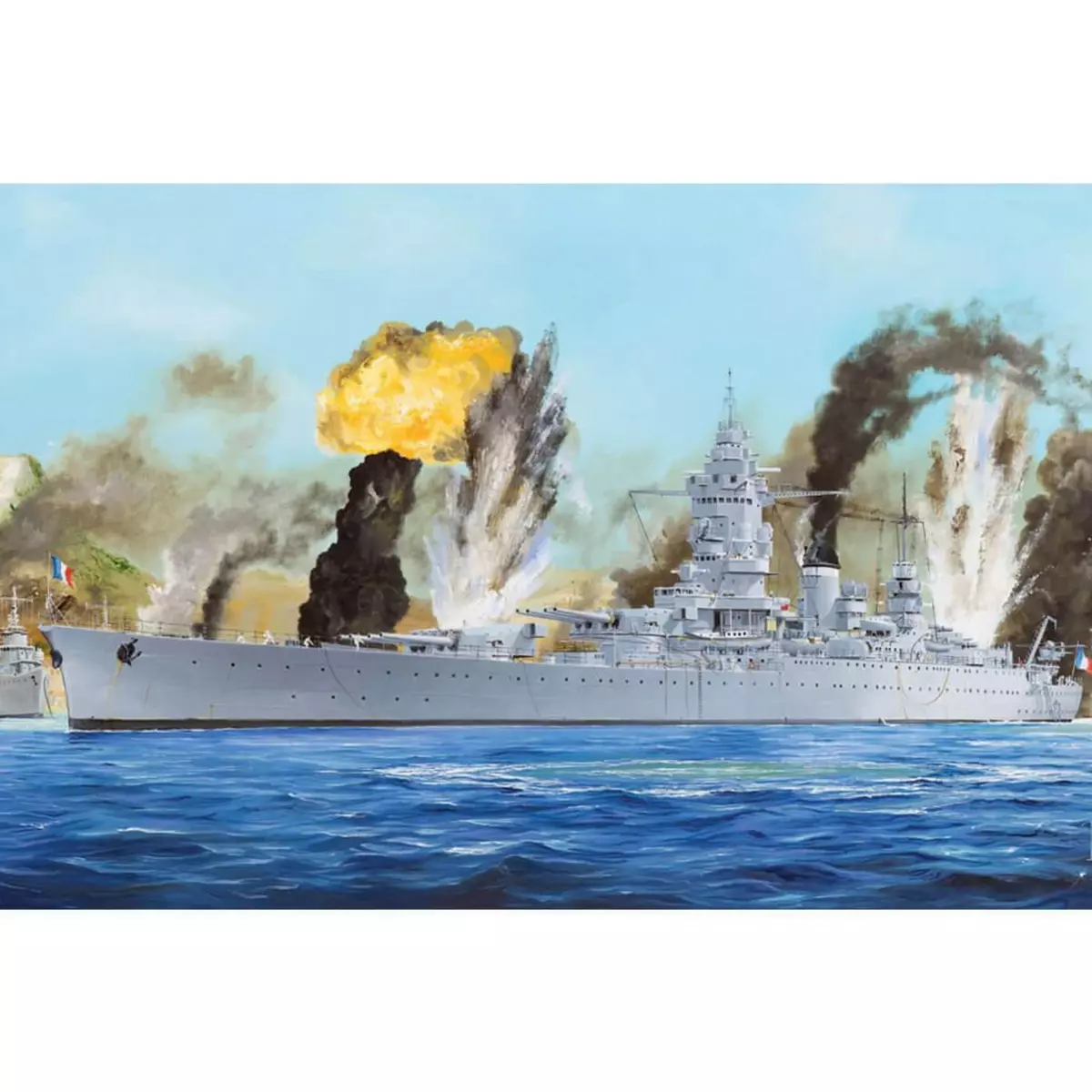 Hobby Boss Maquette bateau : Navire de guerre de la Marine française Dunkerque