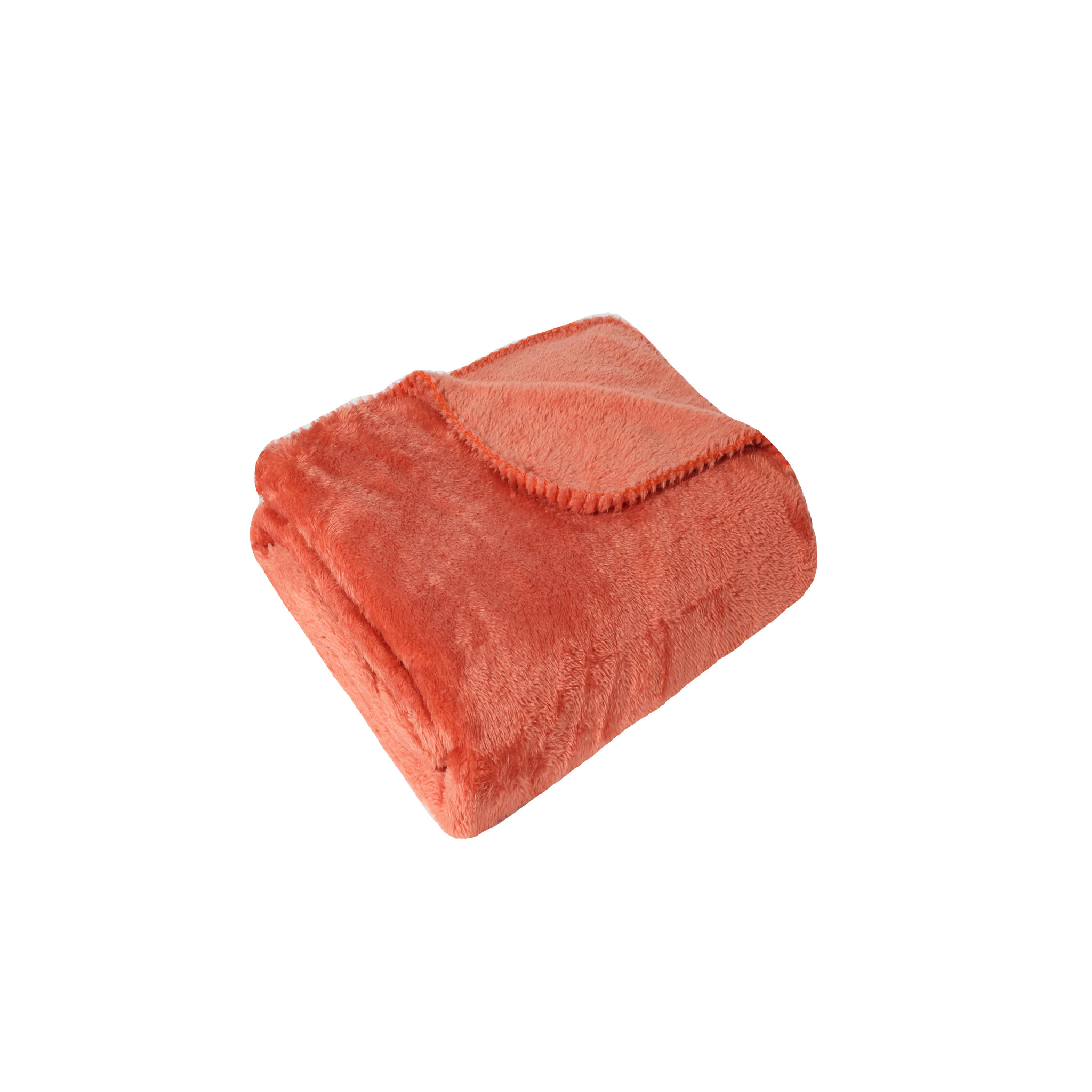 Voir la diapositive 1 : Plaid uni sherpa 