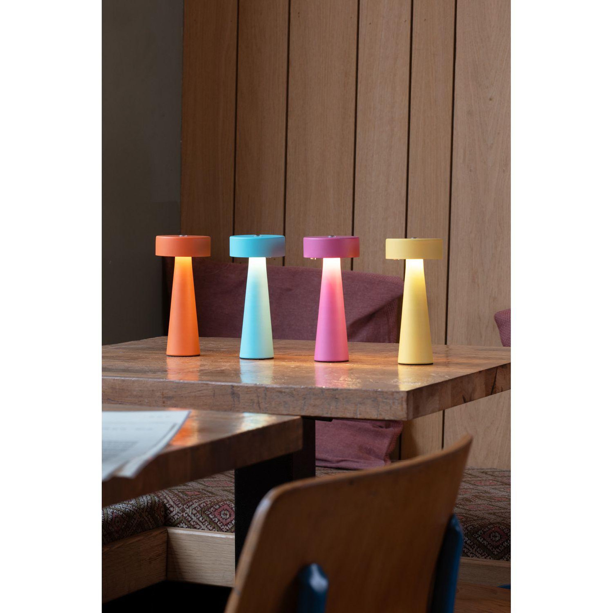 Voir la diapositive 2 : Leitmotiv Lampe de table rechargeable LED LUMEA