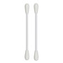 Voir la diapositive 2 : Paris Prix Lot de 2 Bâtonnets Silicone  Maquillage  7cm Blanc
