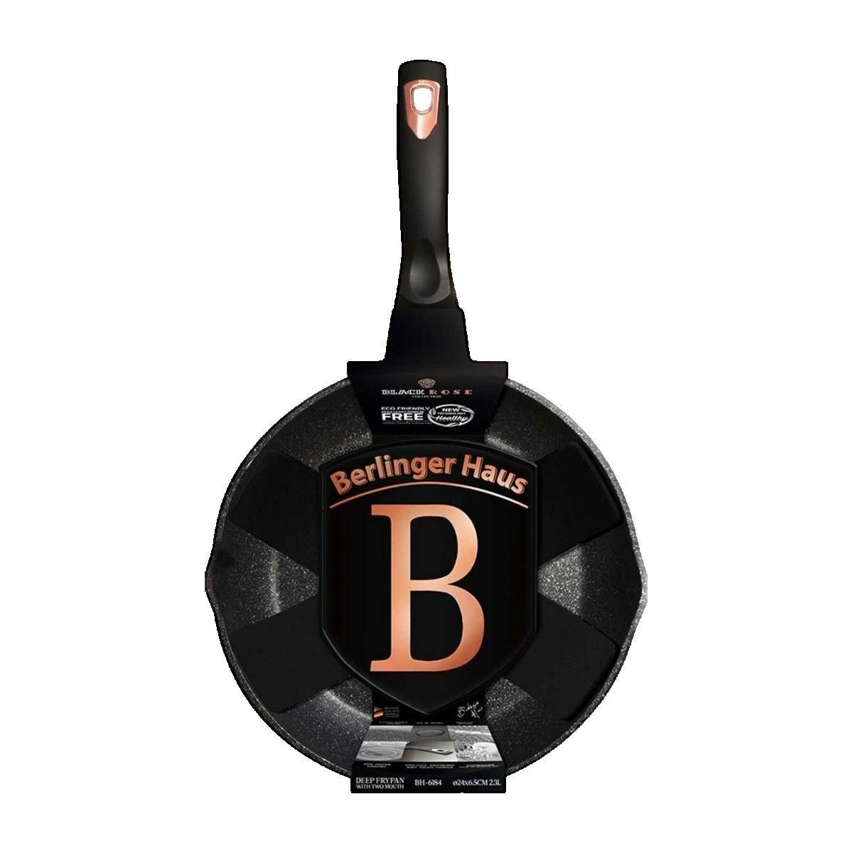 BERLINGER HAUS Poêle Berlinger-Haus Black Rose avec revêtement granitique triple