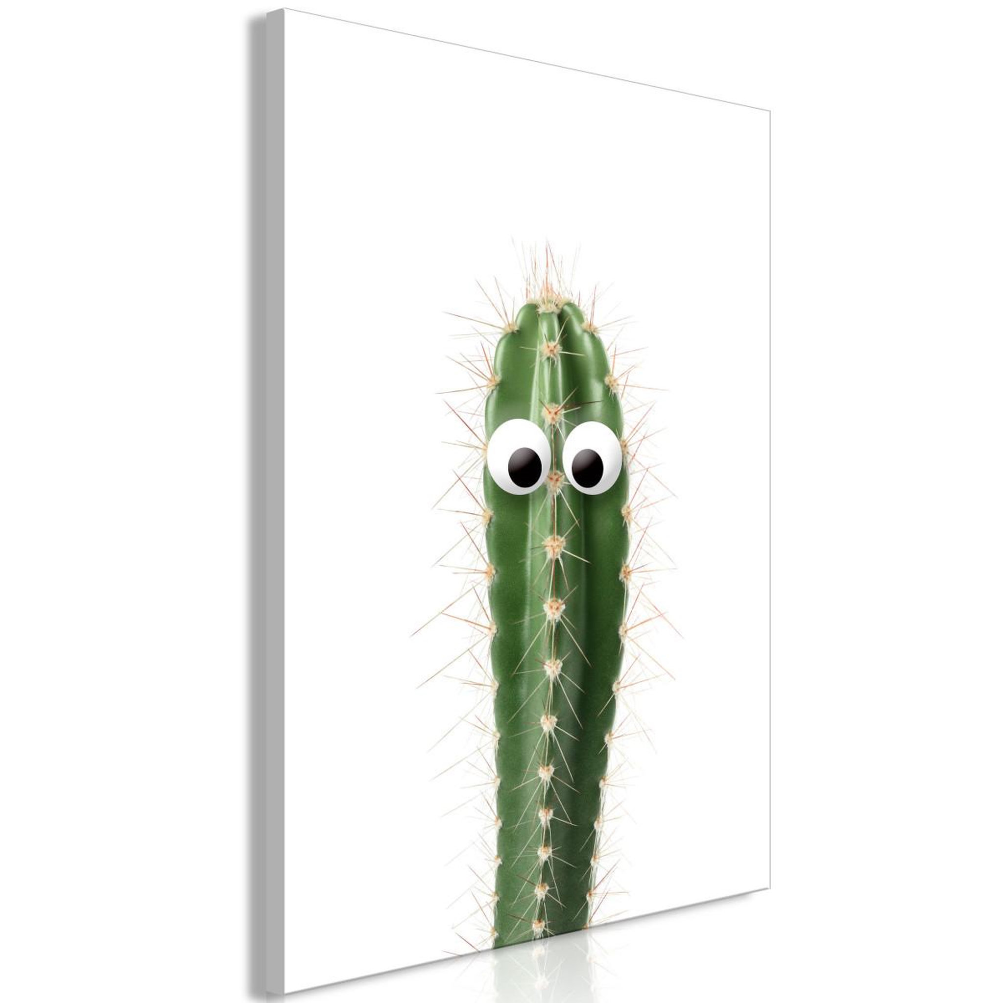 Paris Prix Tableau imprimé  live cactus. Coloris disponibles : Multicolore