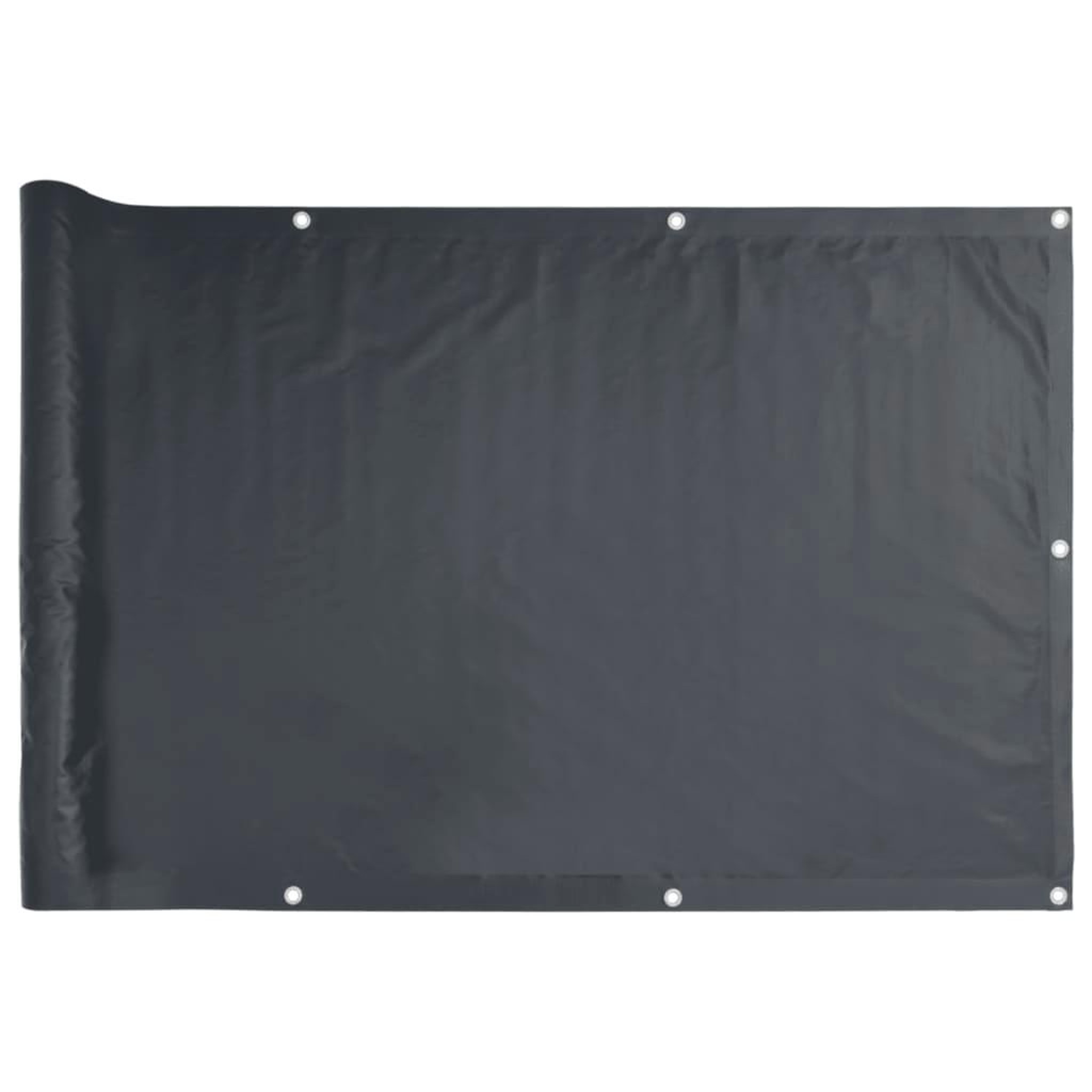 Voir la diapositive 2 : VIDAXL Ecran de balcon en tissu Oxford anthracite de 75x600 cm