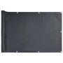 Voir la diapositive 2 : VIDAXL Ecran de balcon en tissu Oxford anthracite de 75x600 cm