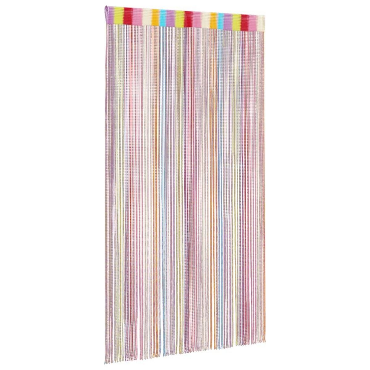 VIDAXL Rideau en fils 2 pcs 140 x 250 cm multicolore