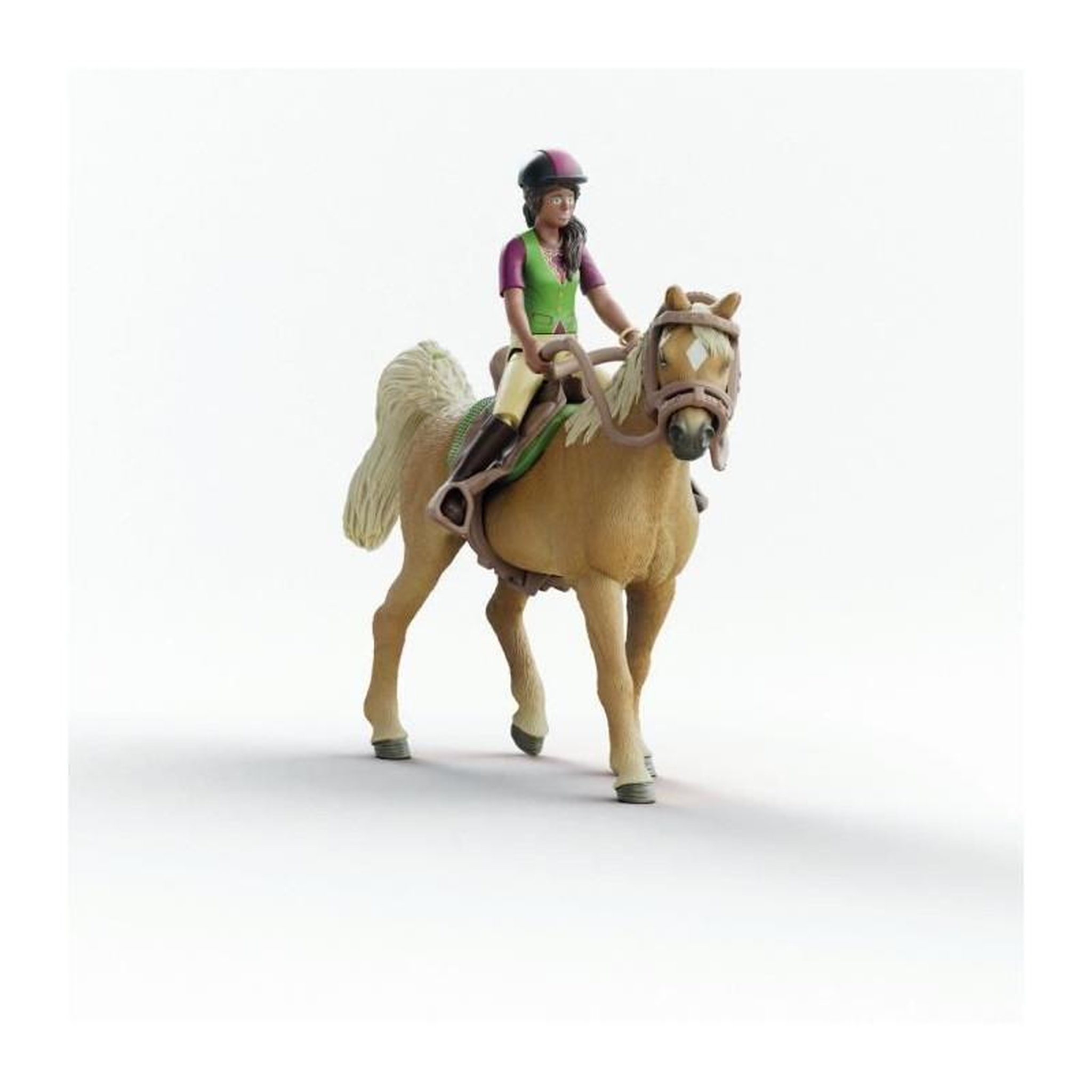 Schleich Figurines Sarah et Mystery, SCHLEICH 42714 Horse Club, Des 4 ans
