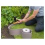 Voir la diapositive 4 : Nature Bordure de jardin - PE, épaisseur 3 mm, taupe