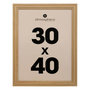 Voir la diapositive 1 : ATMOSPHERA Cadre Photo Moulure  Alix  30x40cm Marron