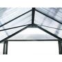 Voir la diapositive 4 : Habitat et Jardin Serre jardin polycarbonate  Dahlia  - 9,24 m² - Vert Sapin