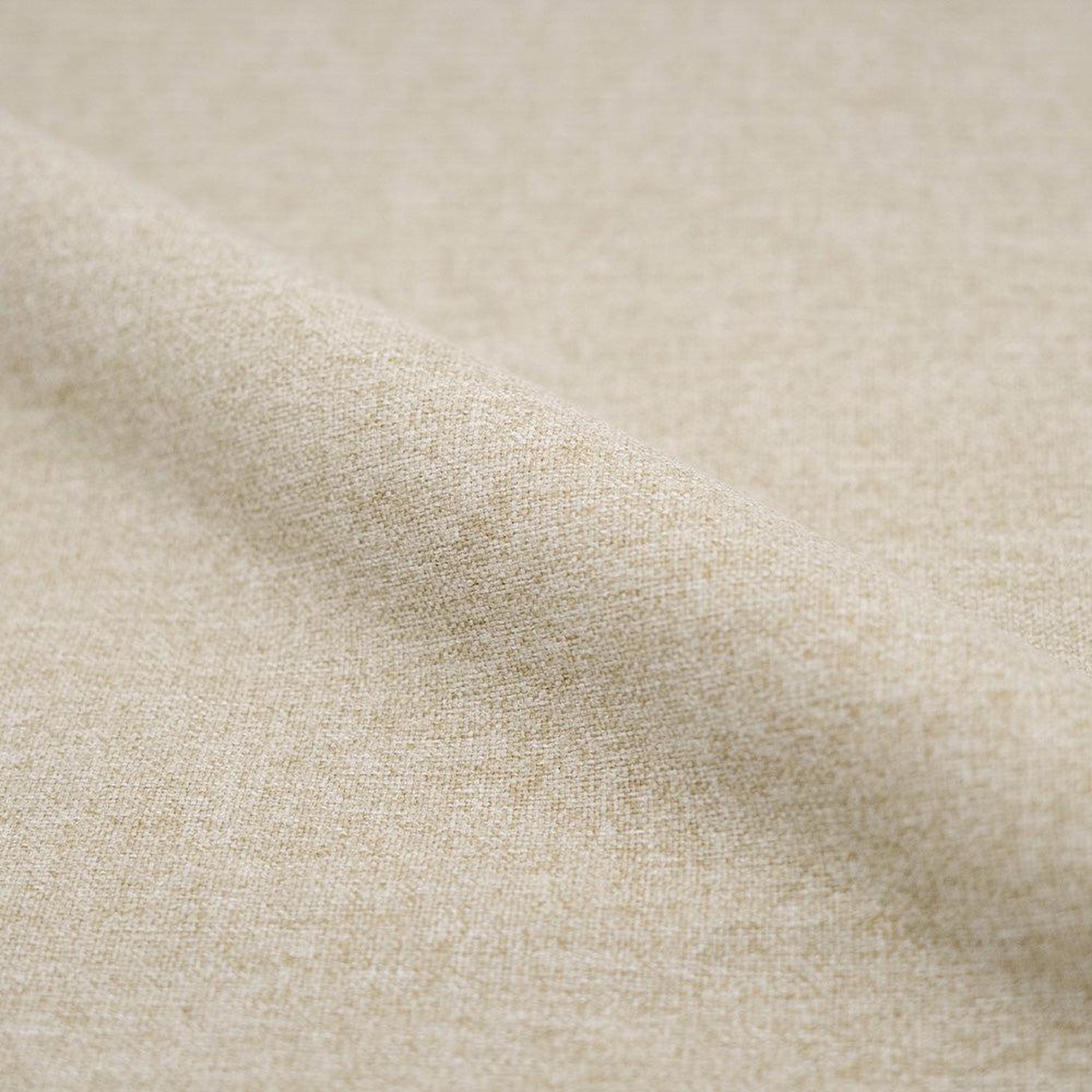 Voir la diapositive 3 : MAISON PAVANE Lot de 2 chaises pour ilot central 63,5 cm en tissu beige et bois-josette