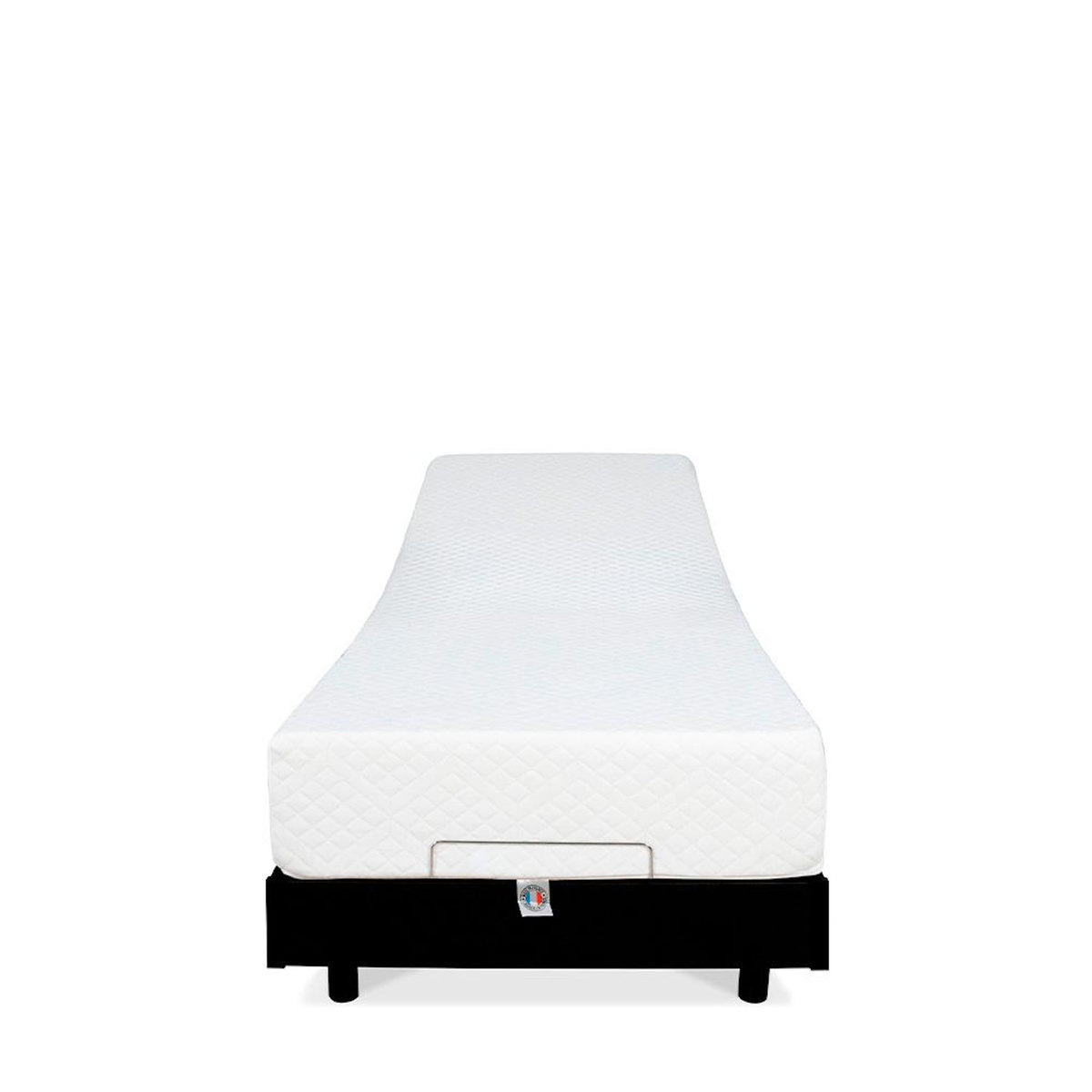 BELLECOUR BELLECOUR LITERIE | Ensemble FLEX | Sommier électrique + Matelas Mémoire de forme