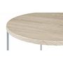 Voir la diapositive 2 : Paris Prix Table d'Appoint en Bois  Silky  52cm Naturel