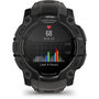 Voir la diapositive 5 : GARMIN Montre sport Instinct3 Amoled 50mm Noir Bracelet gris