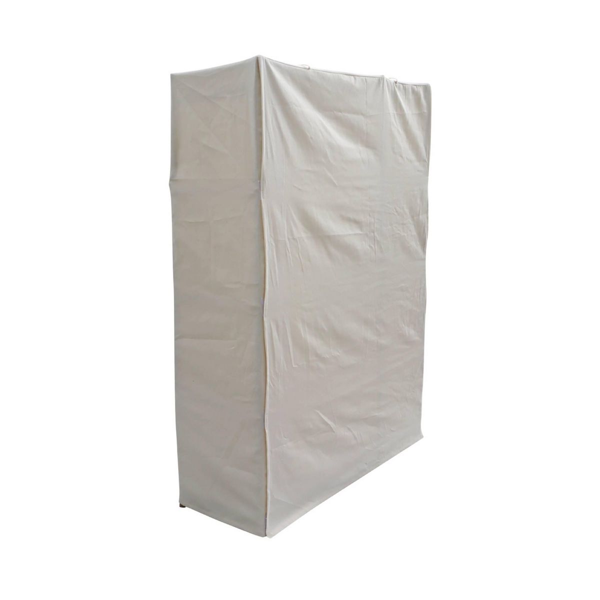 SWEEEK Armoire dressing en bambou. 3 étagères L110 x P40 x H170cm