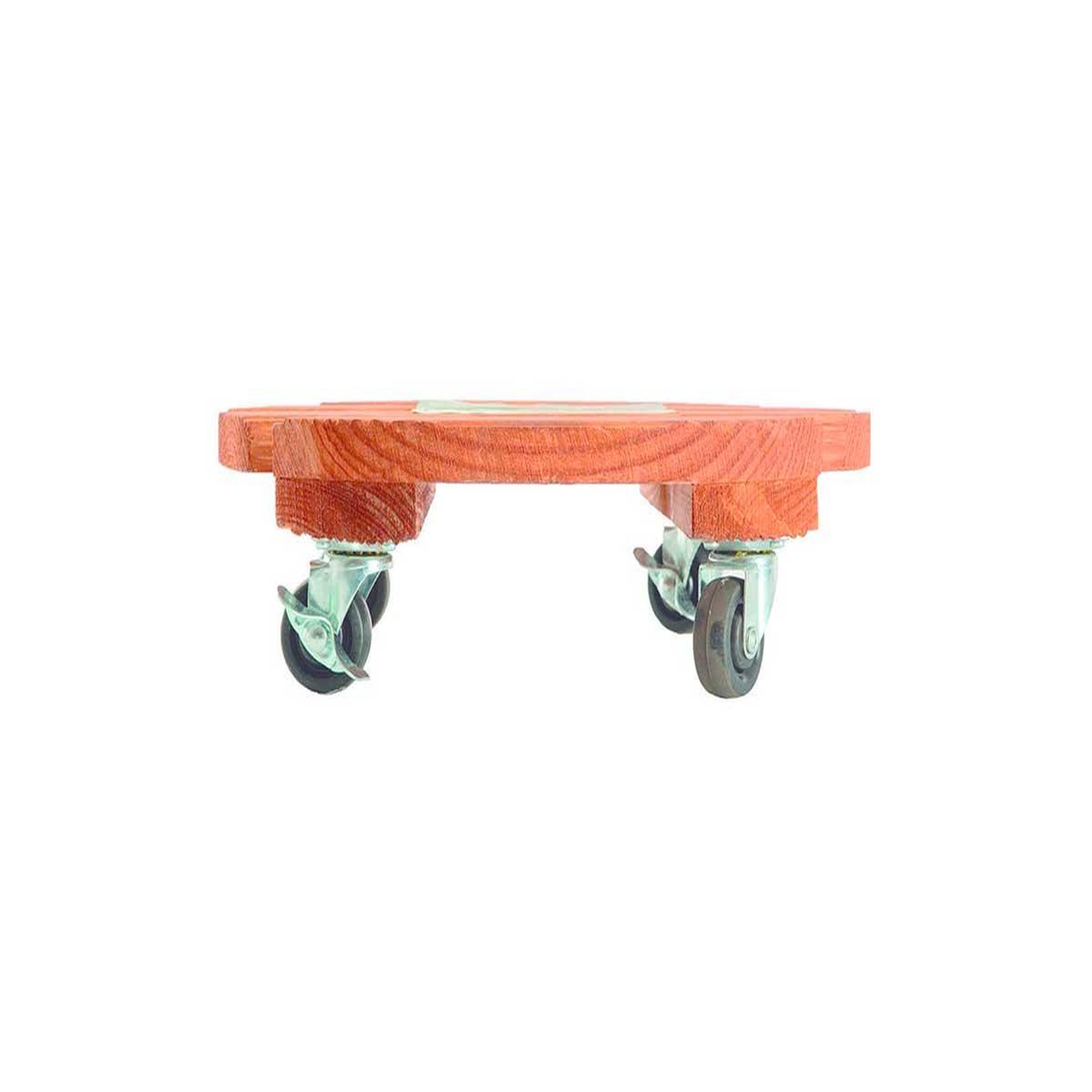 Voir la diapositive 2 : Nortene Support à roulettes bois fsc lasuré flora roll lasure - ø 40 cm