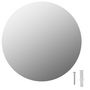 Voir la diapositive 2 : VIDAXL Miroir rond sans cadre 30 cm Verre