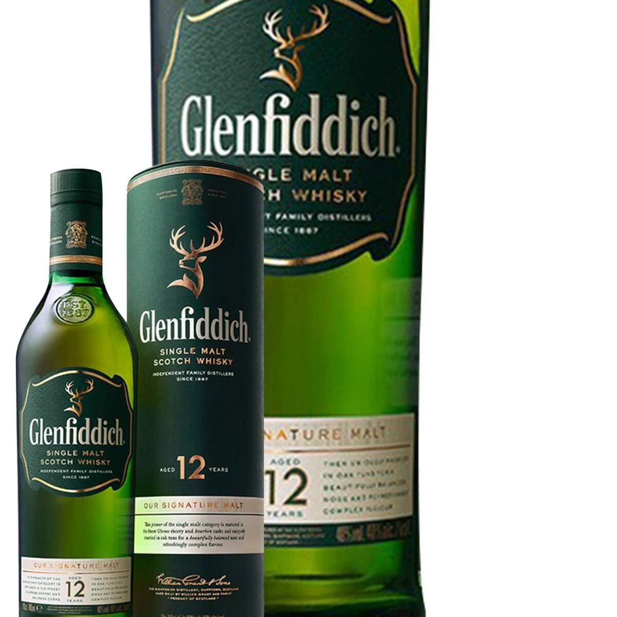 Glenfiddich Whisky Glenfiddich 12 ans 40% étui