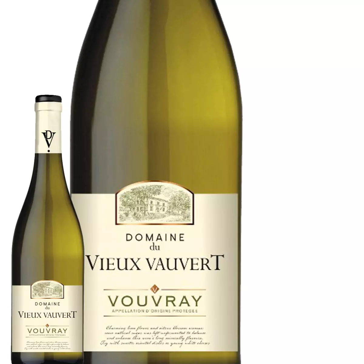 Domaine Vieux Vauvert Vouvray Blanc Sec 2014