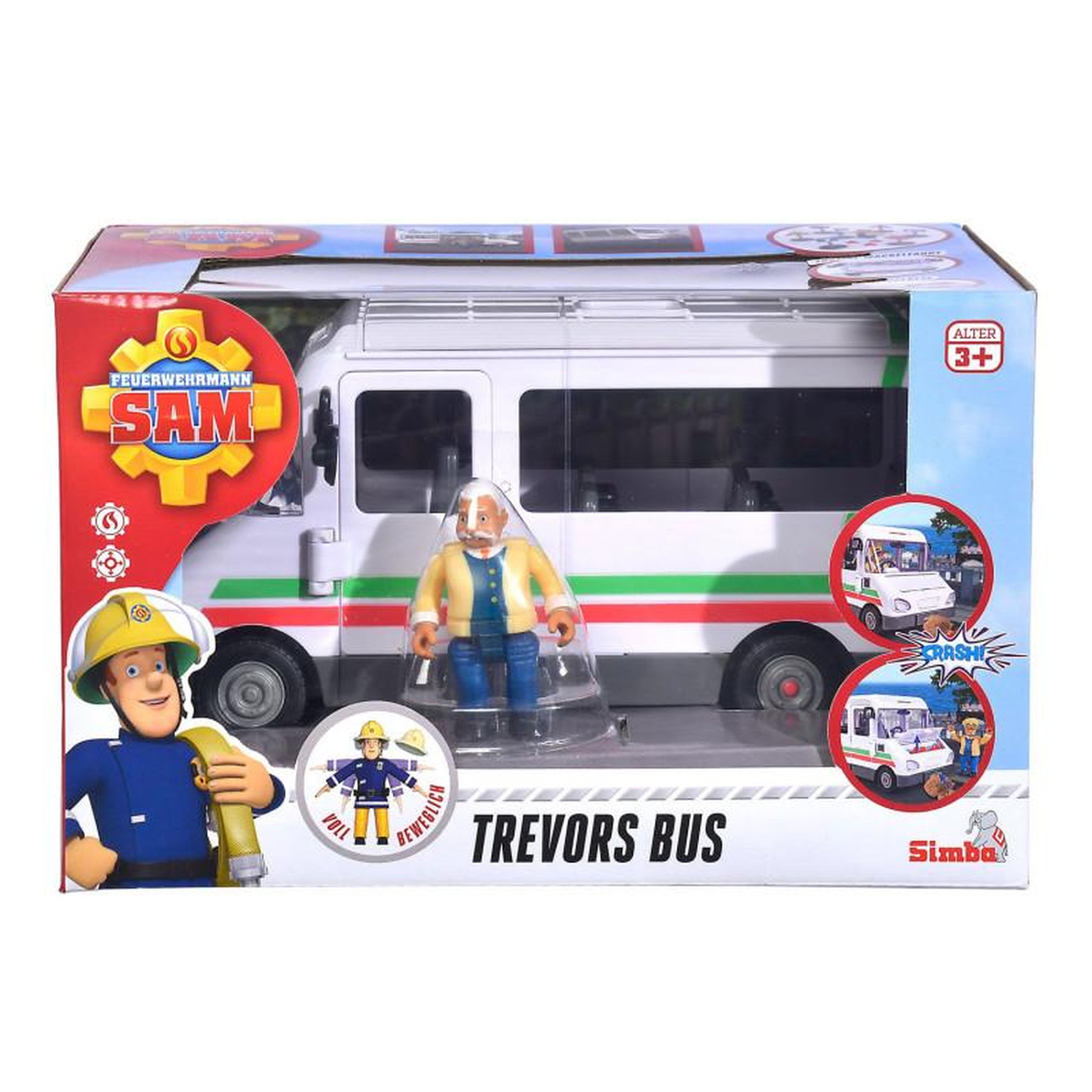 Voir la diapositive 2 : SIMBA SIMBA Fireman Sam Trevor& 39 s Bus