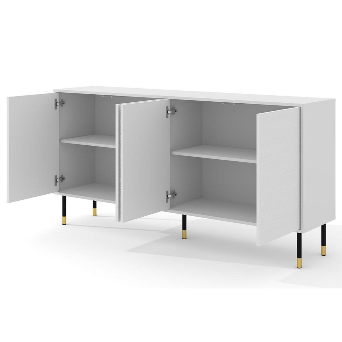 BEST MOBILIER Novara - buffet bas - 180 cm