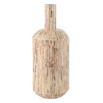 Paris Prix Vase Goutte Motif Mosaïque  Nuye  54cm Beige