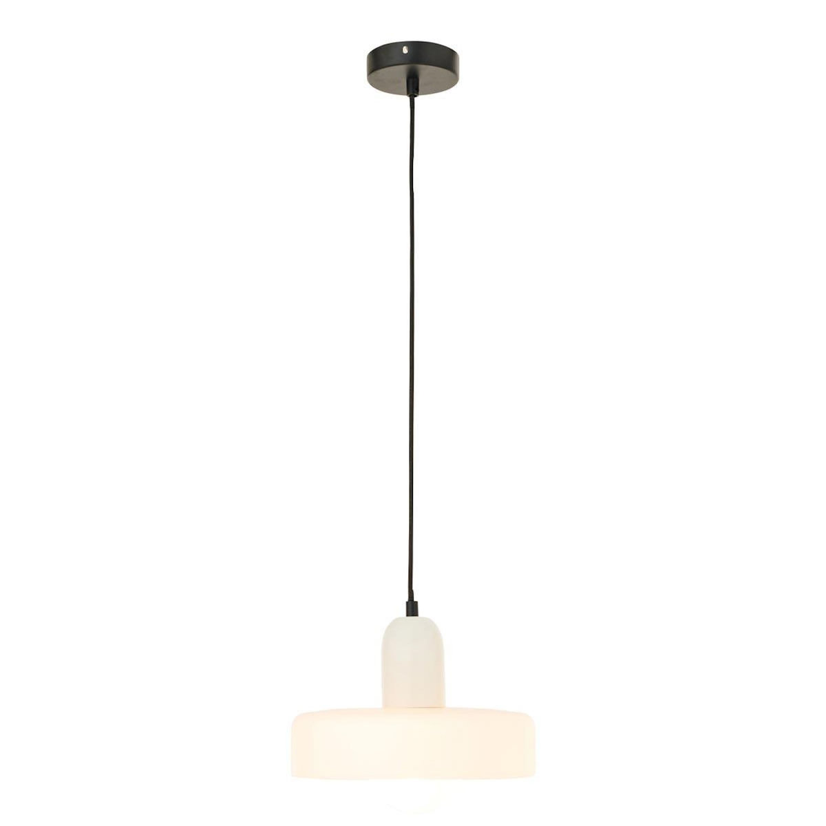 Paris Prix Suspension Design en Verre  Retro  25cm Blanc