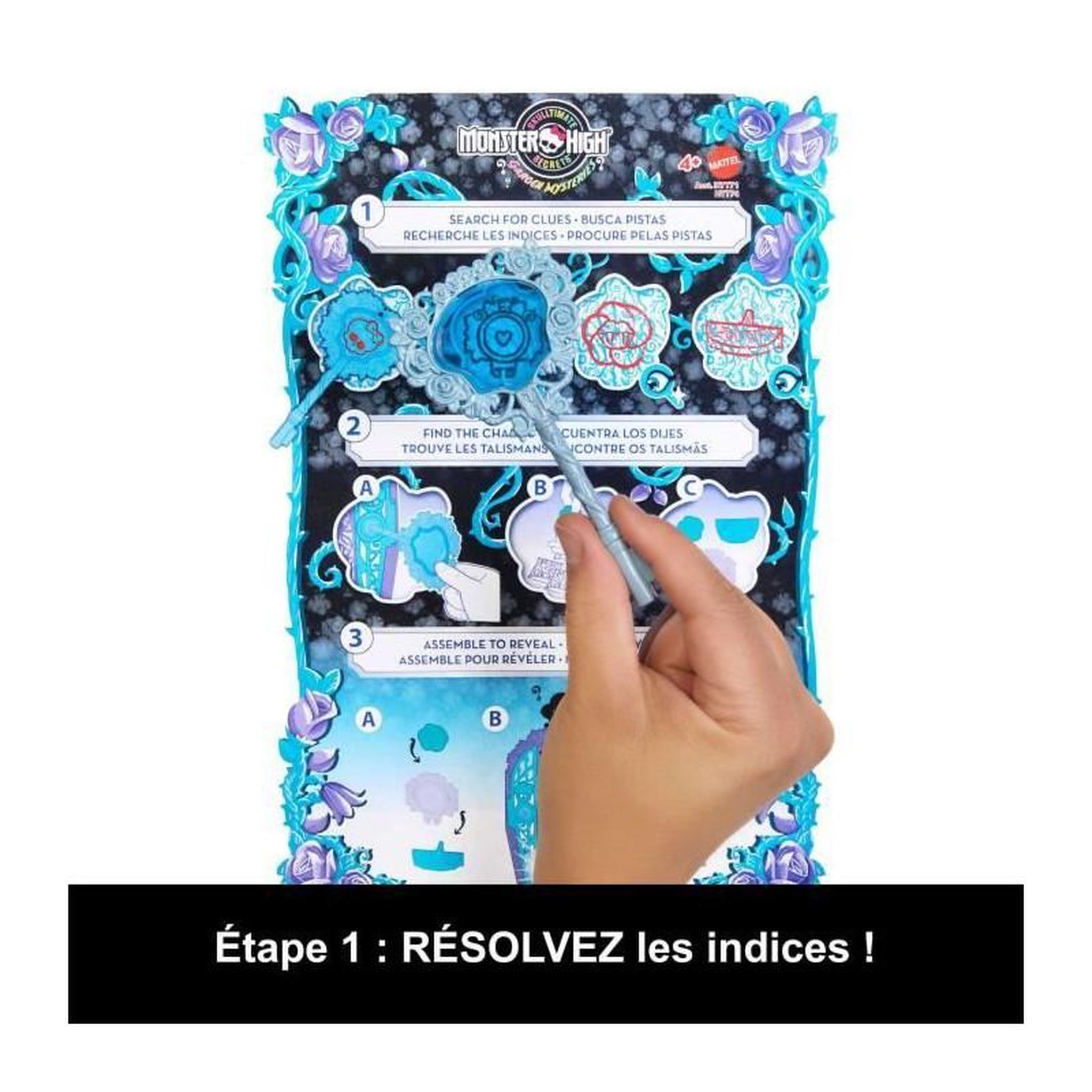 Voir la diapositive 4 : MONSTER HIGH MONSTER HIGH Coffret Monstrueux Secrets énigmes du jardin Twyla - Monster High - HYT74