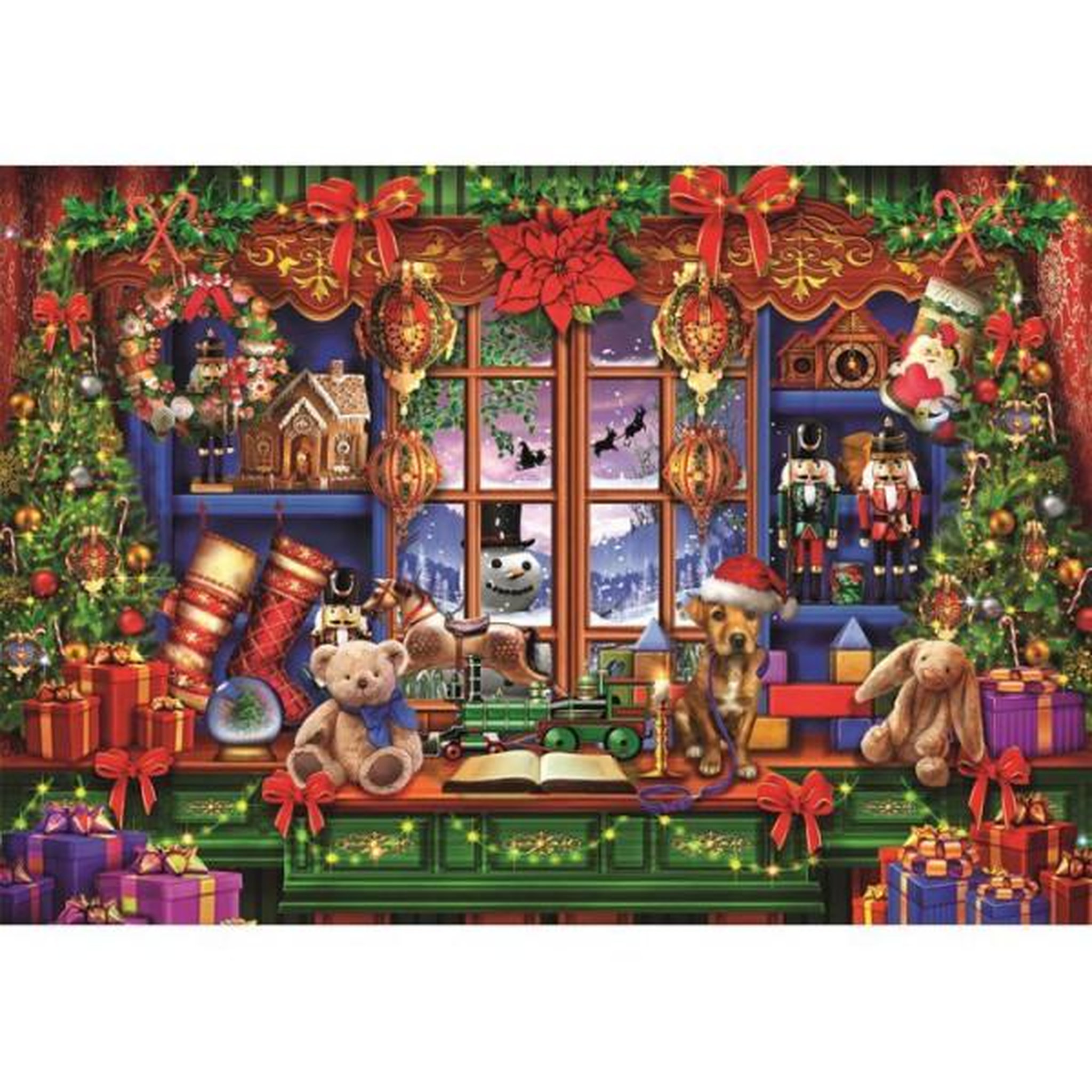Voir la diapositive 2 : CLEMENTONI Puzzle 1000 pieces - Ye Old Christmas Shop