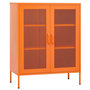 Voir la diapositive 2 : VIDAXL Armoire de rangement Orange 80x35x101,5 cm Acier