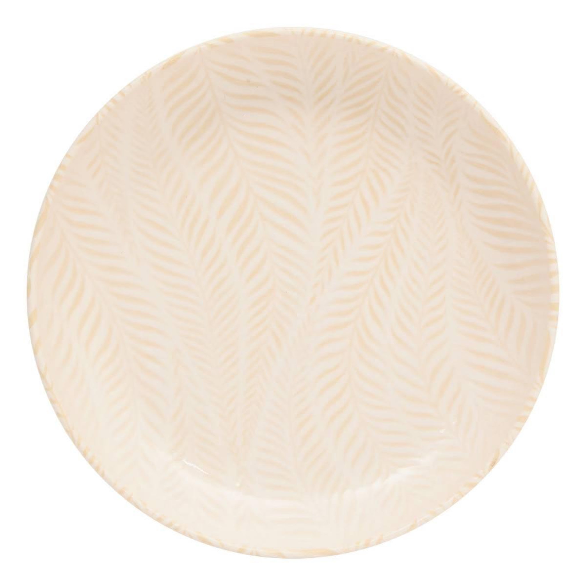 Voir la diapositive 2 : SECRET DE GOURMET Lot de 6 assiettes creuses  gina  22cm crème