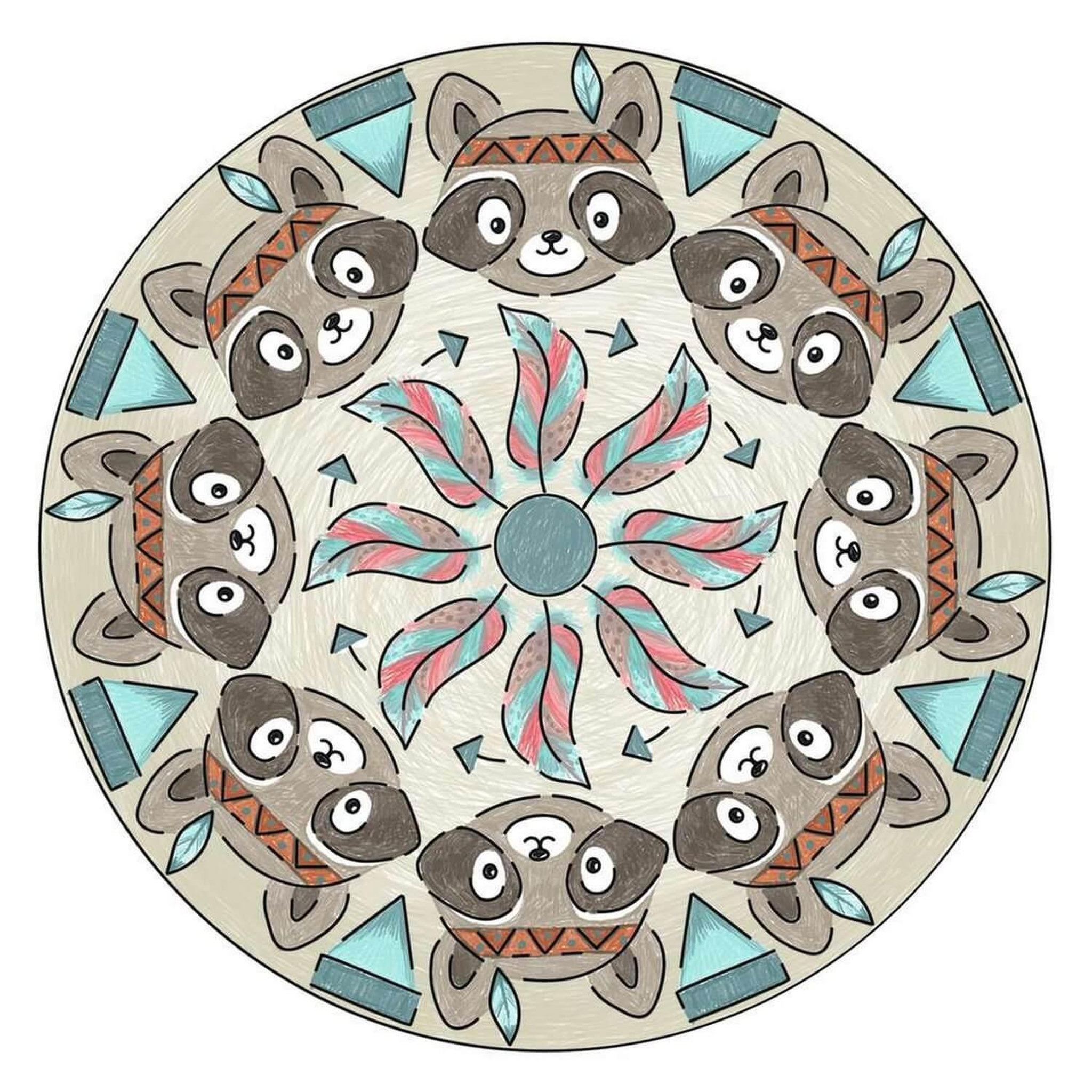 Voir la diapositive 3 : RAVENSBURGER Mandala Designer - Boho Style