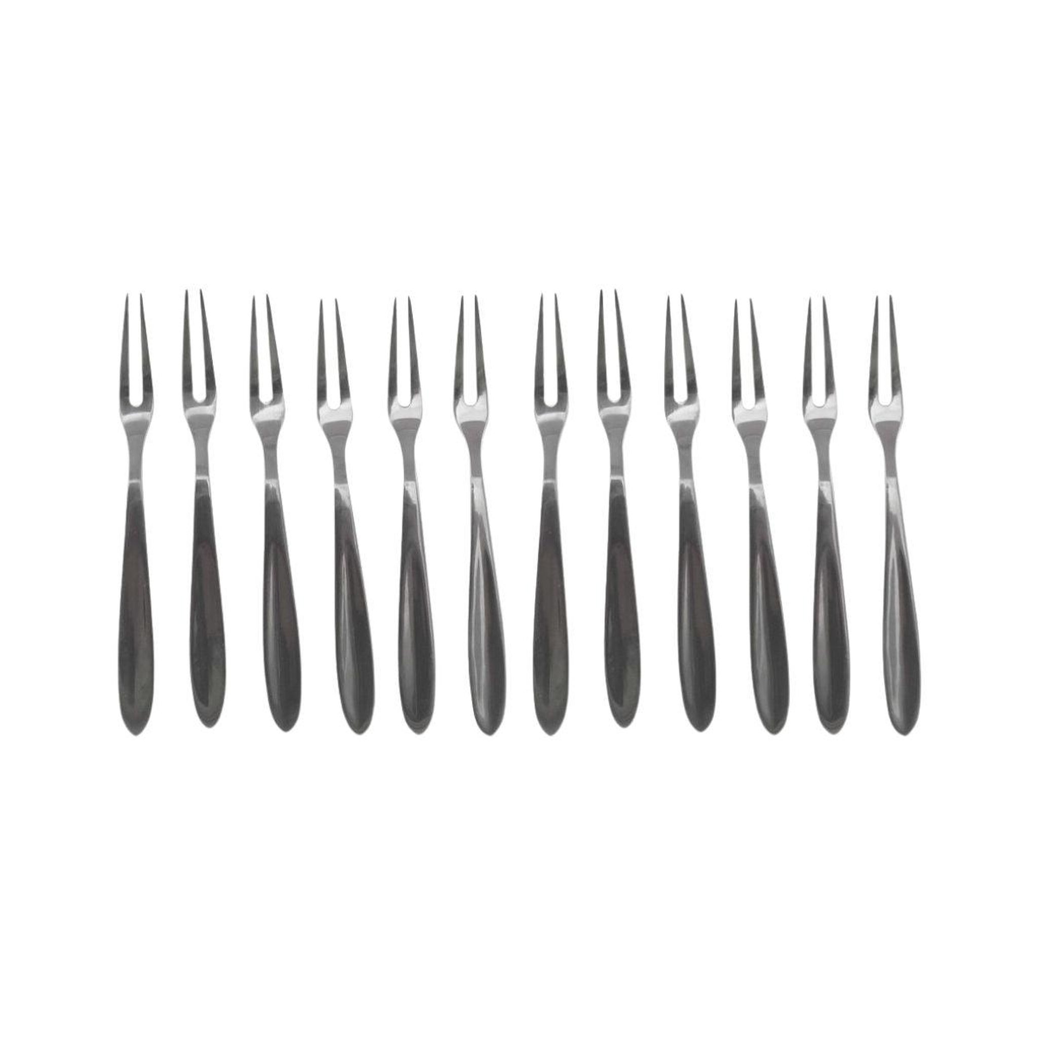 Fackelmann Lot de 12 fourchettes à escargots 12,5 cm fackelmann